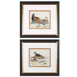 Pair of Quail 2 Piece Framed Painting Print Set by Uttermost