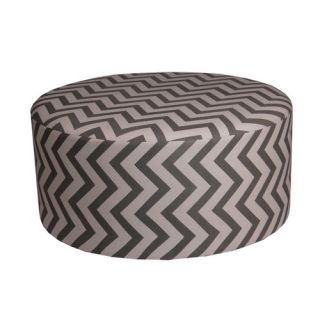 Privilege Chevron Round Ottoman