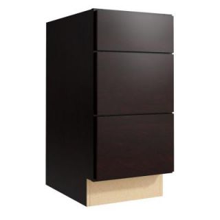Cardell Fiske 15 in. W x 31 in. H Vanity Cabinet Only in Coffee VBD152131.3.AF3M7.C63M