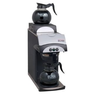 Bunn 37800.0105 392 Pourover 12 Cup Coffee Brewer w/ 2 Warmers, Pitcher (37800.0105)