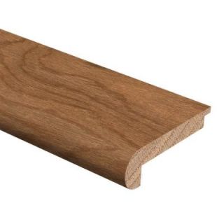 Zamma Brown Earth Oak 3/8 in. Thick x 2 3/4 in. Wide x 94 in. Length Hardwood Stair Nose Molding 014383082556E