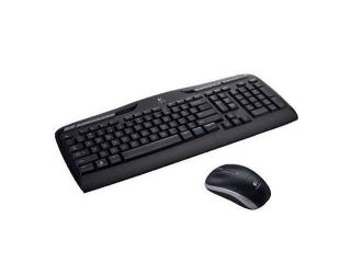 Logitech MK320 2.4GHz Wireless Desktop MK320 Mouse & Keyboard Combo   920 002836 (Black)