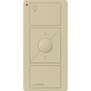 Lutron PJ2 3BRL GIV L01 Dimmer Switch Maestro Pico Wireless Controller w/LED Indicator & Icon Engraving   Ivory