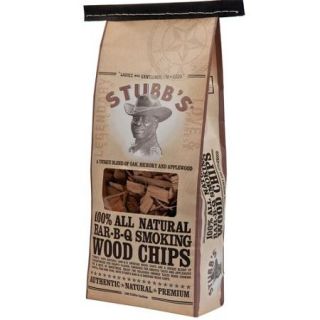 Stubbs 180 cu in Barbeque Smoking Wood Chips