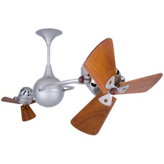 53 Italo Ventania 3 Wooden Blade Ceiling Fan by Matthews Fan Company