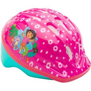 Dora the Explorer Pink Microshell Bicycle Toddler Helmet with Bonus Bicycle Bell