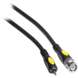 Pearstone BNC Male to RCA Male 75 Ohm Video Cable   VRBC 101