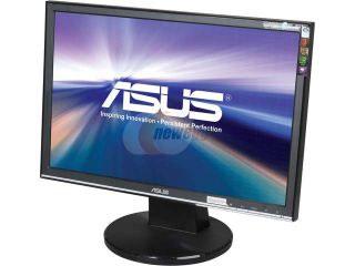 Refurbished: ASUS VW195N Black 19" 5ms Widescreen LCD Monitor 300 cd/m2 2000:1