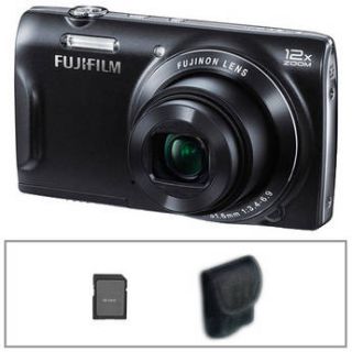 Fujifilm FinePix T550 Digital Camera Basic Kit (Black)