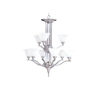 Bellevue 9 Light Dining Chandelier by Framburg