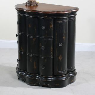 Seville 3 Drawer Scalloped Chest by Ultimate Accents