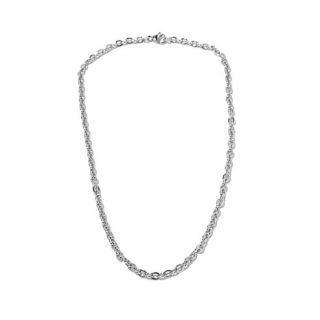 Michael Anthony Jewelry® Stainless Steel 18" Ribbed Cable Chain Necklace   7420508