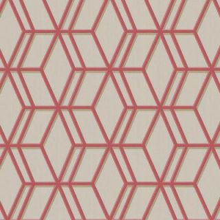 Graham & Brown 56 sq. ft. Ling Red Wallpaper 31 620