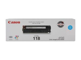 Canon 118 (2660B001) Toner Cartridge, 2,900 Page Yield; Magenta