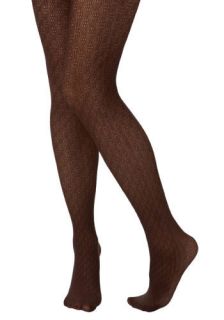Dots and Daisies Tights in Brown  Mod Retro Vintage Tights