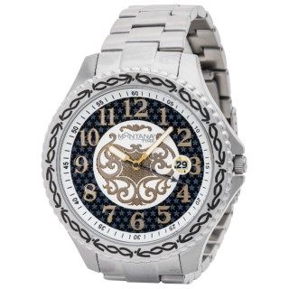 Montana Silversmiths Master Timekeeper Bracelet Watch (For Men) 9514H 84