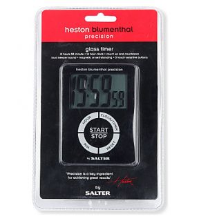 SALTER   Heston Blumenthal Precision digital glass timer