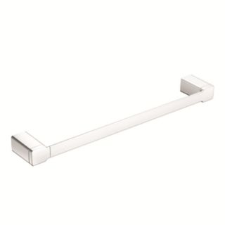 Moen 90 Degree Chrome Single Towel Bar (Common: 18 in; Actual: 19.422 in)
