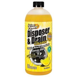 Instant Power 33.8 oz. Disposal and Drain Cleaner Lemon 1501