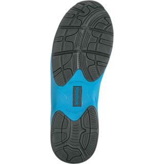 Reebok Cross Trainer Steel Toe EH Work Shoe —  Black/Blue, Model# RB1620  Steel Toe Athletic Shoes