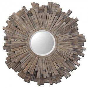 Uttermost 7634 Vermundo Wood Mirror