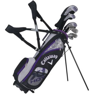 Callaway Girls XJ Hot Full Set Ages 9 12 7 clubs with a bag   17138491