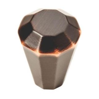 Liberty 3/4 in. Venetian Bronze with Copper Highlights Melrose Cabinet Knob P23211 VBC CP