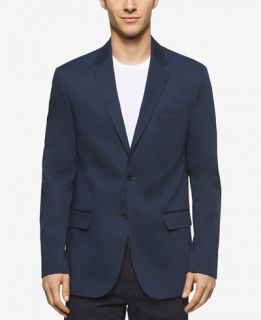 Calvin Klein Mens Stretch Sateen Sport Coat   Blazers & Sport Coats