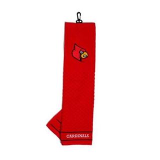 Team Golf TG 24210 Louisville Cardinals Embroidered Golf Towel
