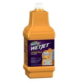 Swiffer WetJet 42 oz. Antibacterial Floor Cleaner Refill with Febreze Citrus and Light Scent 003700023681