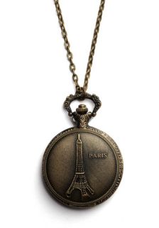 Turn Back Time Necklace in Eiffel  Mod Retro Vintage Necklaces