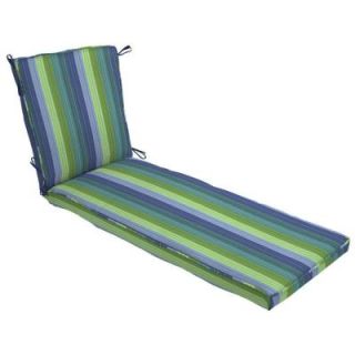 Arden Sunbrella Seaside Seville Single Welt Chaise Cushion DISCONTINUED L919273B 9D1
