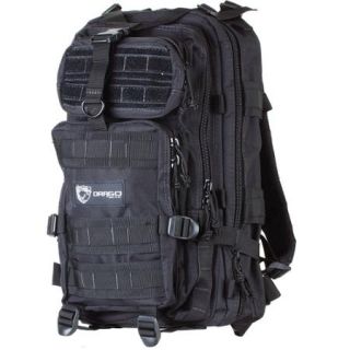 Drago Gear Tracker Backpack, 18" x 11" x 11", Black