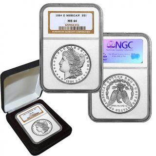 1884 Morgan Silver Dollar   MS64 NGC O Mint