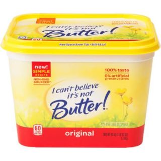 I Can't Believe It's Not Butter! Original 45% Vegetable Oil Spread 45 oz
