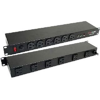 CyberPower CPS1215RMS Rackmount 15A PDU/Surge   12 x NEMA 5 15R   1800VA   1U 19" Rack mountable