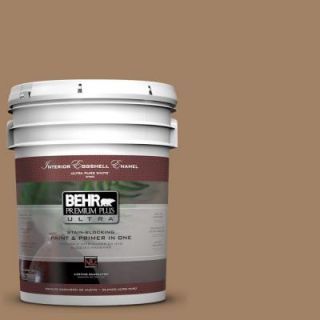 BEHR Premium Plus Ultra 5 gal. #280F 5 New Chestnut Eggshell Enamel Interior Paint 275305