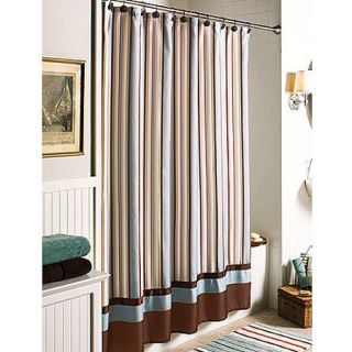 Better Homes and Gardens Citrus Stripe Shower Curtain