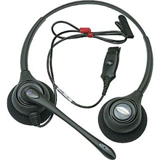 Plantronics H261N Supra Plus Binaural Headset with Noise Canceling Mic