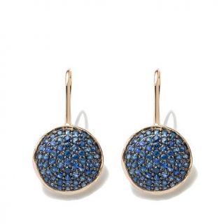 Rarities: Fine Jewelry with Carol Brodie 2.36ct Gemstone Disc 10K Drop Earrings   7420634
