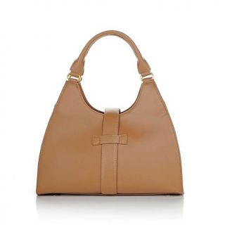 IMAN Platinum Luxe Leather City Chic Handbag   7855216