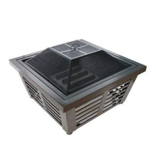 Pleasant Hearth 34 in. Hudson Steel Fire Pit OFW191S