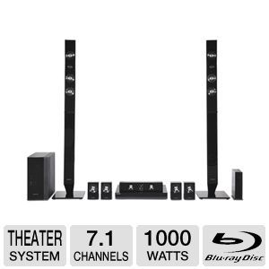 Samsung HTC6930W 3D Blu ray Home Theater System   7.1 Channel, 1000W, DTS HD Master Audio