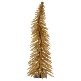 Vickerman Colorful 2.5 Brown Artificial Christmas Tree with 35 Lights