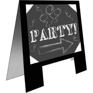 Chalkboard Easel Sign (Each)   Party Supplies