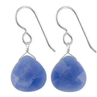 Ashanti Blue Lapis Lazuli Gemstone Sterling Silver Handmade Earrings