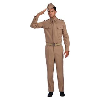War II Private Adult Costume   One Size Fits Most