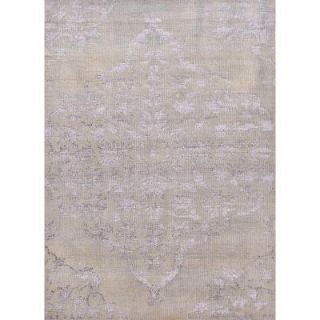 Home Decorators Collection Jasmine Dusty Blue 5 ft. x 8 ft. Tone on Tone Area Rug 1915010270