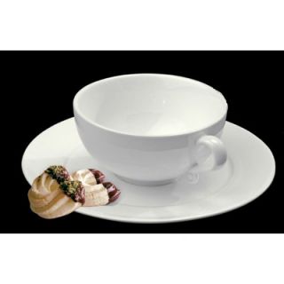 DeaGourmet Trame Breakfast Cup and Saucer (Set of