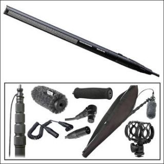Sennheiser Deluxe Shotgun Microphone Kit and Right Angled XLR